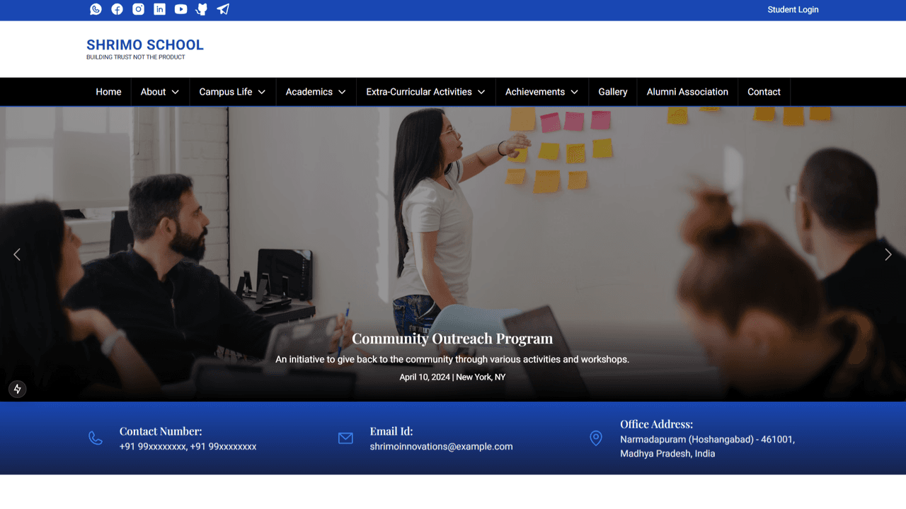 Real Estate Website Demo preview