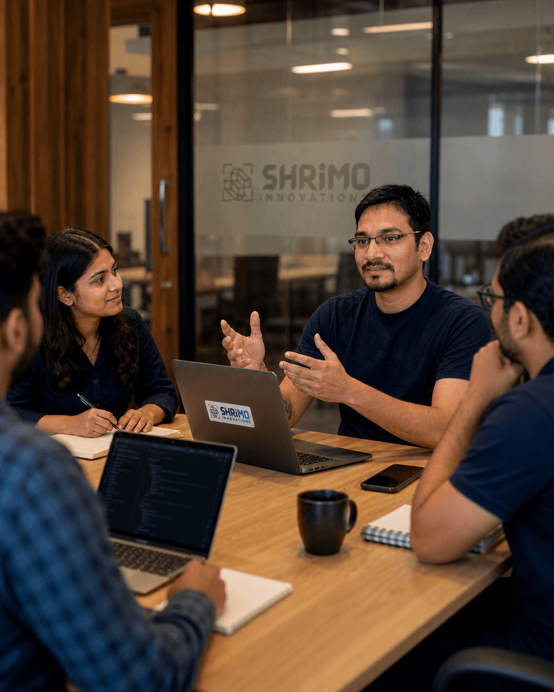 Shrimo Innovations professional website design
