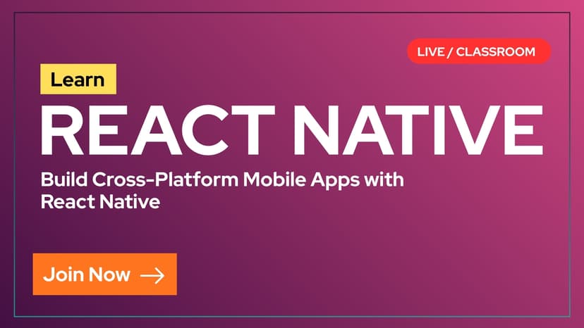 React Native Mobile App Development Training